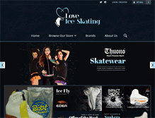 Tablet Screenshot of loveiceskating.co.uk